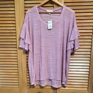 Suzanne Betro Weekend lilac tshirt